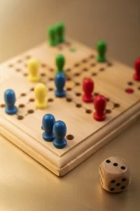 hra Člověče nezlob se přírodní s potiskem loga - foto 8