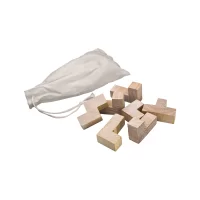 hra puzzle přírodní s potiskem loga