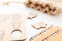 hra s přizpůsobením barev přírodní s potiskem loga - foto 2