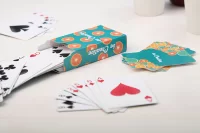 hrací karty na zakázku bílá s potiskem loga - foto 13