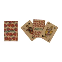 hrací karty na zakázku přírodní s potiskem loga
