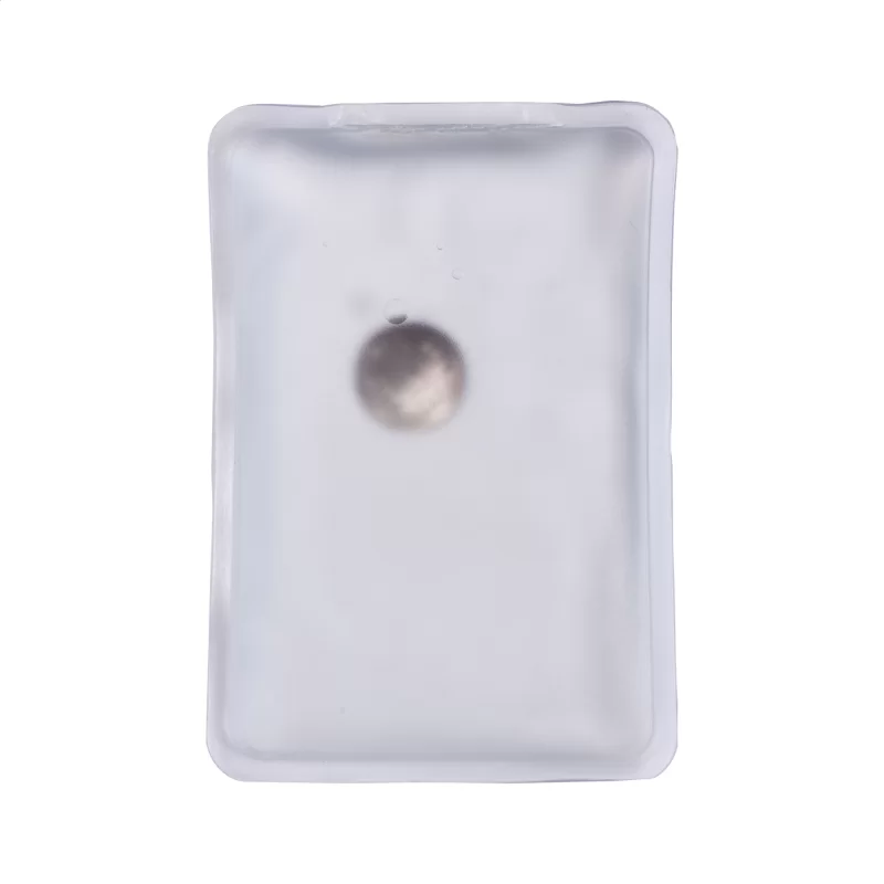 tepelný polštářek bílá s potiskem loga