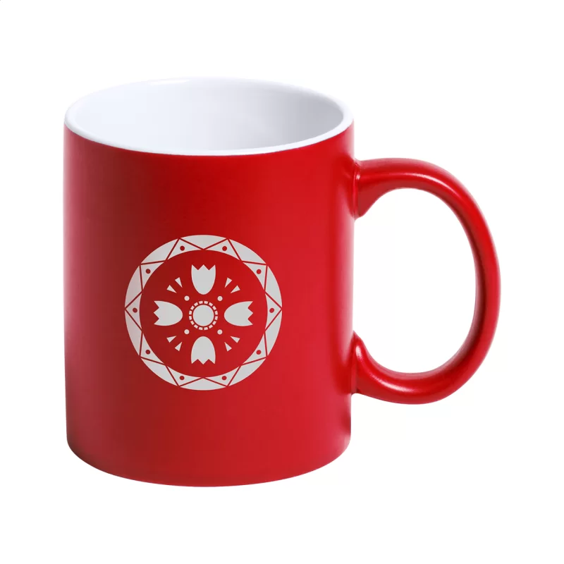 hrnek červená — reklamní předmět s vlastním potiskem hrnek červená s potiskem loga