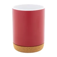 hrnek červená s potiskem loga - foto 3