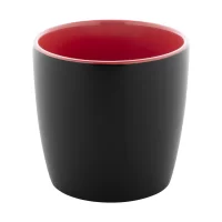 hrnek červená s potiskem loga - foto 3