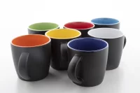 hrnek červená s potiskem loga - foto 5