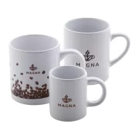 hrnek na espresso bílá s potiskem loga - foto 6