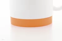 hrnek na sublimaci oranžová s potiskem loga - foto 4