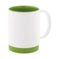 hrnek na sublimaci zelená s potiskem loga - foto 3
