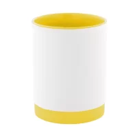 hrnek na sublimaci žlutá s potiskem loga - foto 3