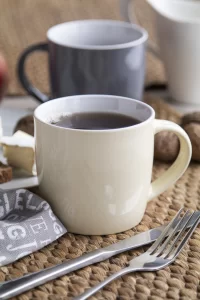 hrnek přírodní s potiskem loga - foto 4