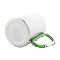 hrnek z nerez oceli zelená s potiskem loga - foto 5