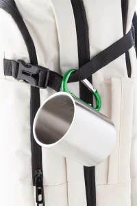 hrnek z nerez oceli zelená s potiskem loga - foto 6