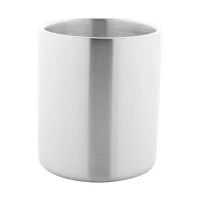 hrnek z nerez oceli žlutá s potiskem loga - foto 3