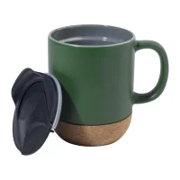 hrnek zelená s potiskem loga - foto 2