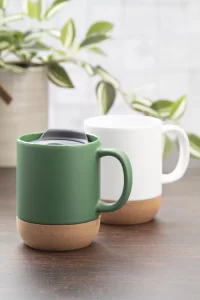 hrnek zelená s potiskem loga - foto 4