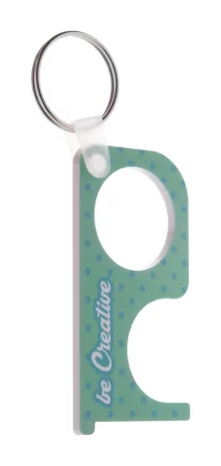 hygienický klíč bílá s potiskem loga - foto 5