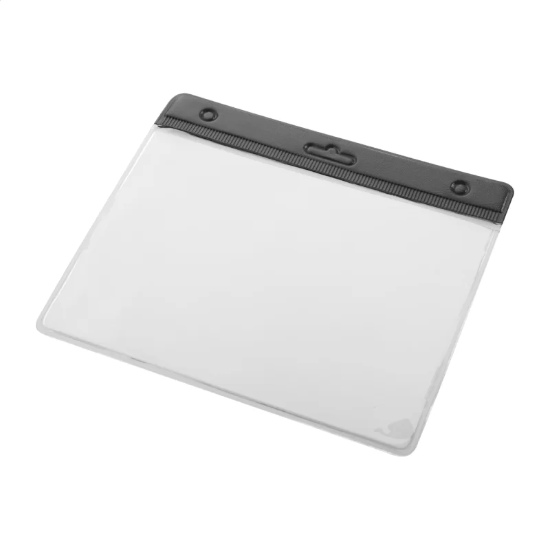 identifikační visačka černá s potiskem loga