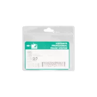 identifikační visačka průhledná s potiskem loga - foto 2