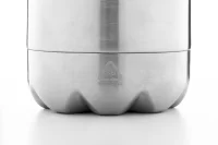 izolovaná láhev stříbrná s potiskem loga - foto 4