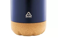 izolovaná láhev tmavě modrá s potiskem loga - foto 3