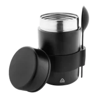 izolovaná RSS nádoba na jídlo černá s potiskem loga - foto 2