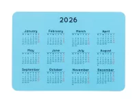 kapesní kalendář na zakázku bílá s potiskem loga - foto 3