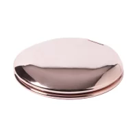 kapesní zrcátko růžová s potiskem loga - foto 2