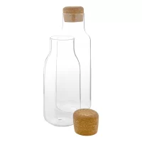 karafa na vodu průhledná s potiskem loga - foto 2