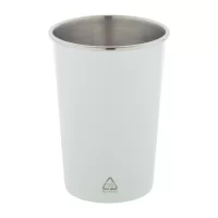 kelímek na pití bílá s potiskem loga