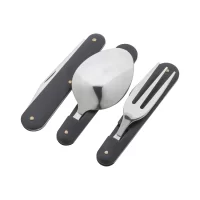 kempinkový příbor černá s potiskem loga - foto 3