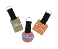 klíčenka na zakázku přírodní s potiskem loga - foto 5