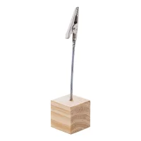 klip na poznámky přírodní s potiskem loga