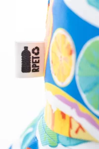 Klobouk z RPET na zakázku bílá s potiskem loga - foto 3