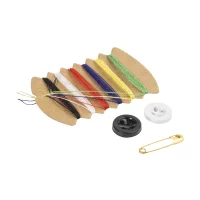 kompaktní šicí souprava přírodní s potiskem loga - foto 3