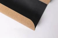 korková matrace na jógu přírodní s potiskem loga - foto 5