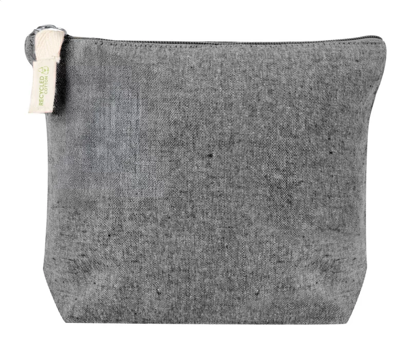 kosmetická taška černá s potiskem loga