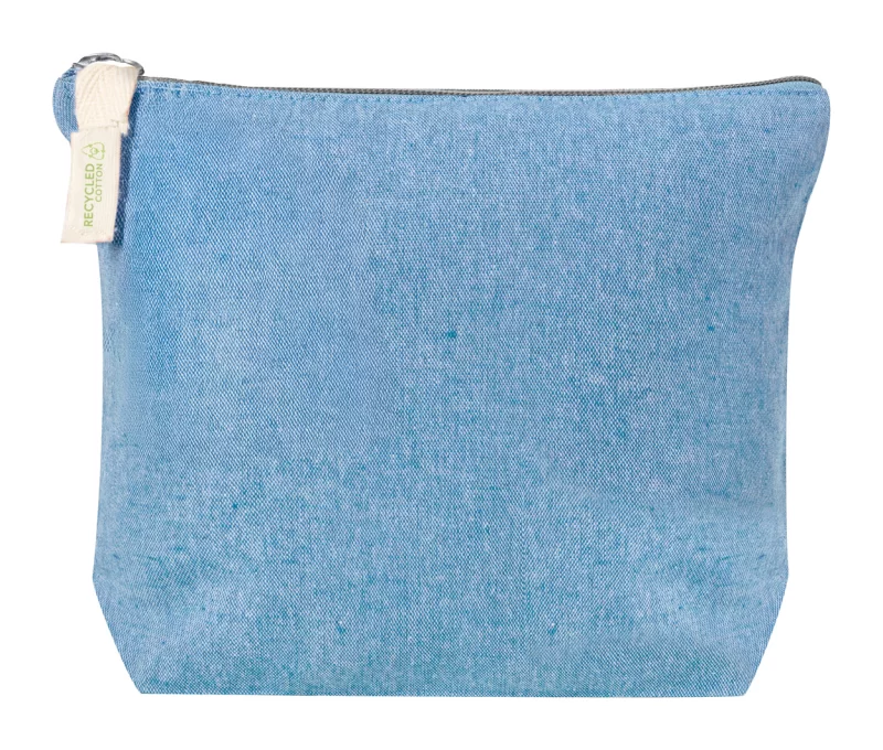 kosmetická taška modrá s potiskem loga