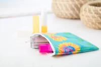 kosmetická taštička na zakázku bílá s potiskem loga - foto 4