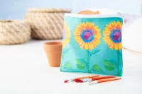 kosmetická taštička na zakázku bílá s potiskem loga - foto 5