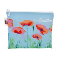 kosmetická taštička na zakázku bílá s potiskem loga - foto 4