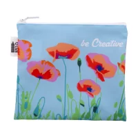 kosmetická taštička na zakázku bílá s potiskem loga - foto 5