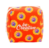 kosmetická taštička na zakázku bílá s potiskem loga - foto 4