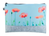 kosmetická taštička na zakázku bílá s potiskem loga - foto 4