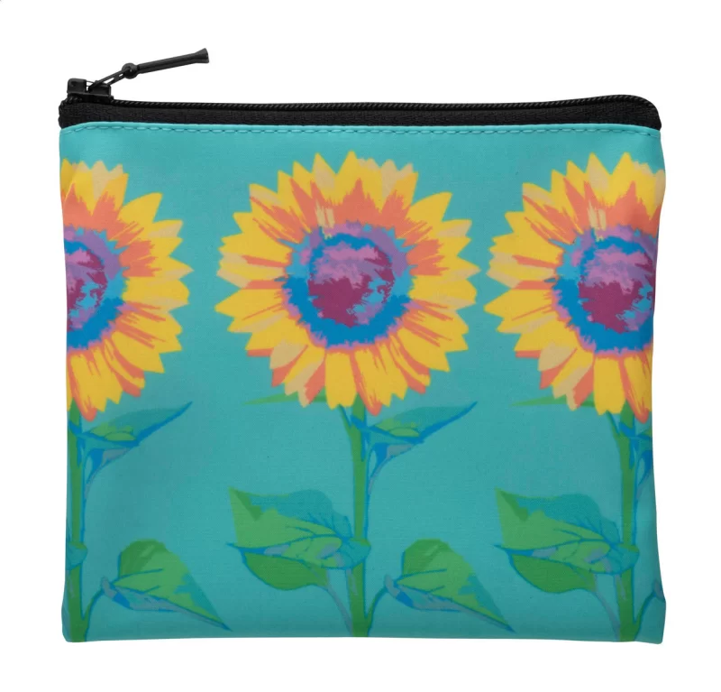 kosmetická taštička na zakázku černá s potiskem loga