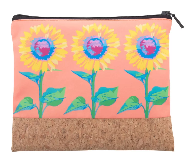 kosmetická taštička na zakázku černá s potiskem loga