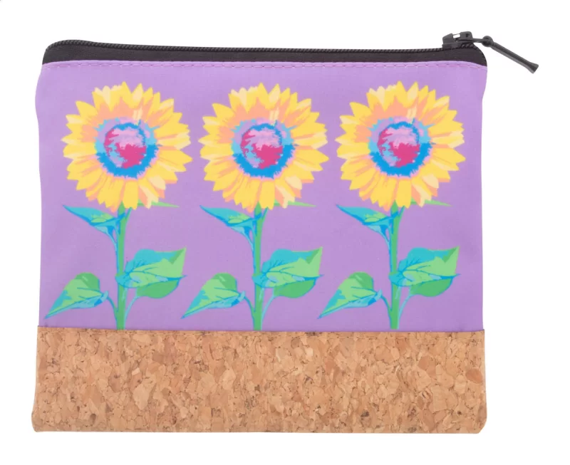 kosmetická taštička na zakázku černá s potiskem loga