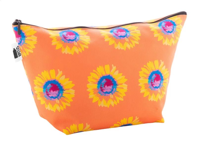 kosmetická taštička na zakázku černá — reklamní předmět s vlastním potiskem kosmetická taštička na zakázku černá s potiskem loga