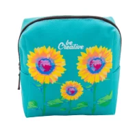 kosmetická taštička na zakázku černá s potiskem loga - foto 4