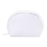 kosmetická taštička z RPET na zakázku bílá s potiskem loga - foto 2